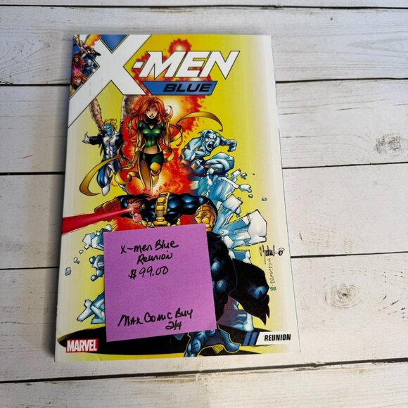 X-Men Blue Reunion Marvel Universe Paperback Superheroes Comic Graphic Novel - Picture 5 of 6
